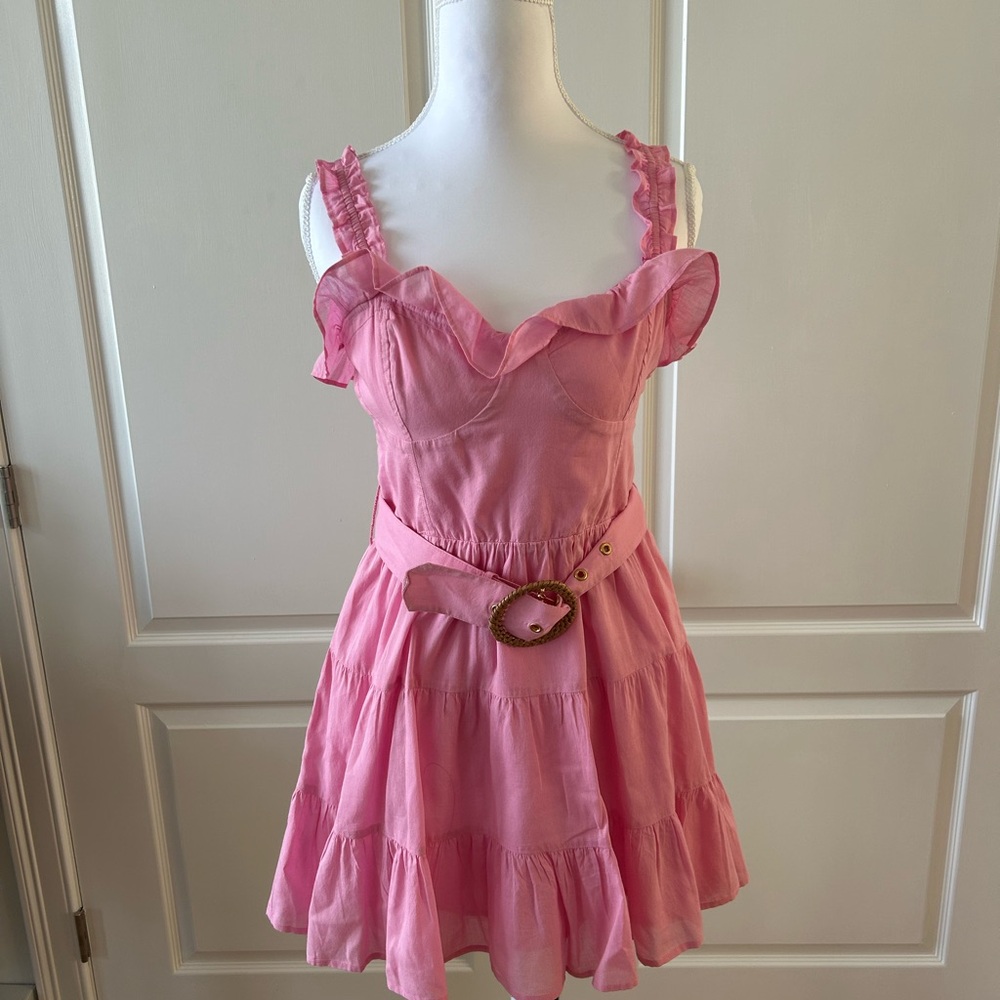 Show Me Your MuMu Jolene Mini Dress Pink Lemonade